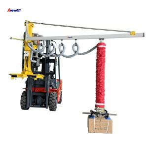 Awovolift 진공 리프트 공기 튜브 호이스트 조작 컬럼 리프팅 박스 백 또는 버킷용 지브 크레인 지게차로