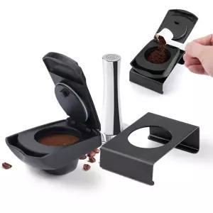 호환  커피 어댑터 캡슐 파우더 거치대 어댑터 알루미늄 도징 거치대 바구니 포함 DOLCE GUSTO Edg LUMIO D