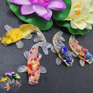 재물운 엽전 잉어 장식 풍수 삼재 액막이 촬영