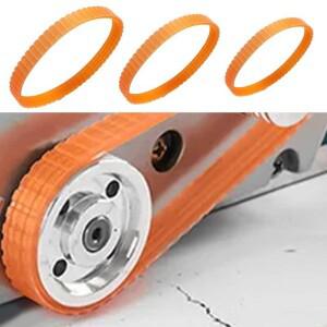 전기 대패 구동 벨트, 주황색 이중 톱니 다기능 전동 공구, 218mm, 255mm