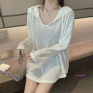 루즈핏후드 얇은 트임 오버핏 후드티 긴팔 간절기 편한우드 가벼운fgh176