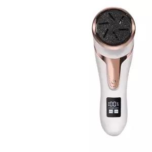 전동 발각질제거기 뒷꿈치 하얀색 관리 각질 굳은살 발바닥