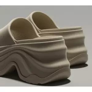 여성 플랫폼 샌들 12cm 하이힐 여름 신발 세련된 통굽 뮬 스타일 여름용