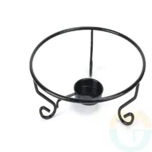 알콜스탠드 보온 받침대 3호 25.5cm 무쇠음식워머 고체연료받침 피자팬워머