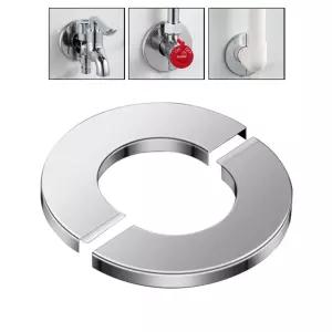 수도꼭지 파이프 밸브 벽 마감 커버 분리형 스텐 마개 덮개