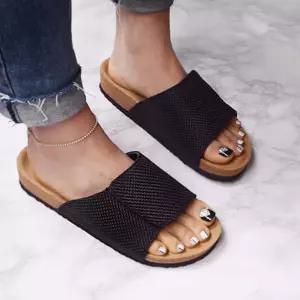 남성 여성 찍찍이 와이드 스트랩 슬리퍼 커플 여름샌들여자 남자 쪼리 키높이 사무실 사무용 발편한 실외