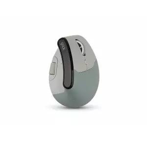 지클릭커 오피스프로 듀얼 휠마스터 버티컬 OP75 LCD 무소음 무선 블루투스 마우스 그린