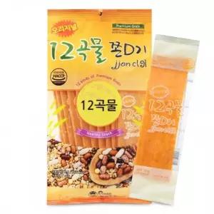놀부명과 12곡물 쫀디기 200g 20g 10개입 고소한 곡물 쫀드기 맥주 안주 어른 간식
