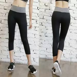 [제이커머스]스포츠 7부 밴딩 레깅스 트레이닝복 헬스 요가 요가복 필라테스 헬스복 스포츠레깅스