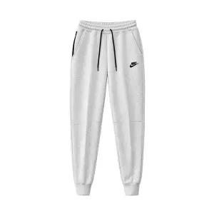 나이키 NSW 테크 미드라이즈 조거 여성 트레이닝 긴바지 팬츠 라이트 그레이 FB8331-013
