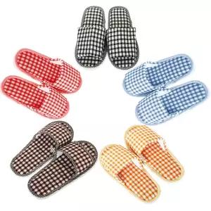 생활용품 잡화 체크 거실화 실내화 사무용 슬리퍼 grL5+9EcZ