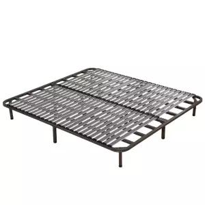 평상형 침대프레임 철제 저상형 원룸 프레임 원목 무헤드