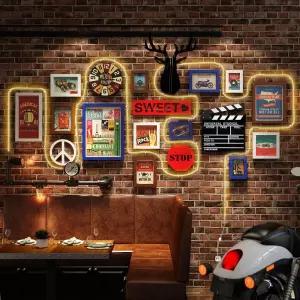 레트로 액자 레트로랑 인테리어 강추 북유럽 ? 카페 데코