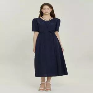 잇미샤 브이넥 벨티드 원피스 ITP5WOP850