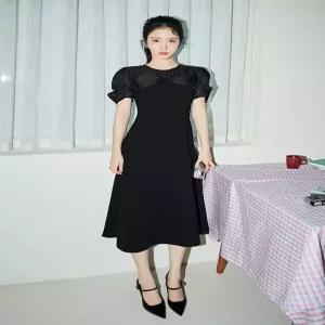 잇미샤 텍스처 블록 원피스 ITP3WOP720