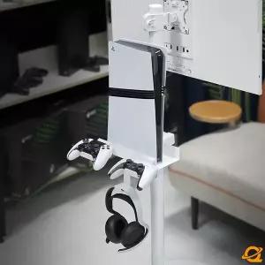 엔산마운트 PSH-01 게임기 정리 홀더 선반 거치대 패드 헤드셋 플스5 스위치 엑박