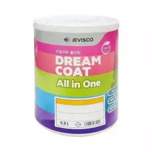 제비스코 드림코트 올인원 900ml 수성 방문 가구 페인트