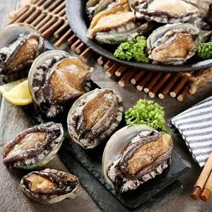 [청정바다엔] 특특대 완도전복 1kg 8-9미 (완도직송,산소포장)