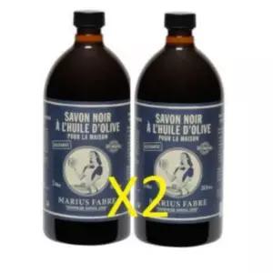 마리우스파브르 사봉 누아르 올리브오일 블랙솝 1L x 2개