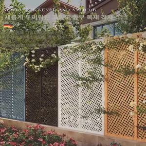 펜스 방부목 야외 울타리 담벼락 마당 목재 담장 나무 가림막 옥상 펜션