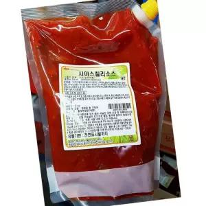 시아스 블랙스테이크용 칠리소스 2Kg 6개 소스