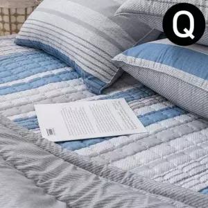 포인트라인 논슬립 패드 퀸 Q 블루 카페트겸용 침대패드