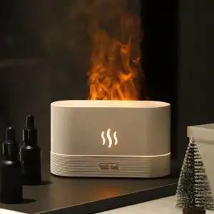 공기 모닥불가습기 화이트 환절기 벽난로 초음파 YT-HD01W