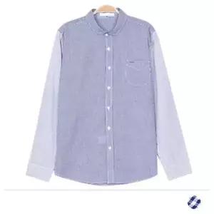 FSS18043 롤업 고방체크 셔츠