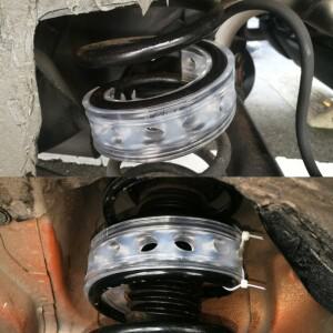 [호환품]자동차 스프링 완충기 완충 쿠션 우레탄 용품 2 개