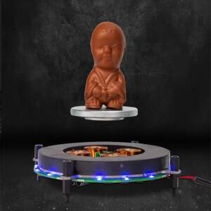 무거운 자기 부상 베어 메탈 모듈 운동 화분 전시 스탠드 스피커