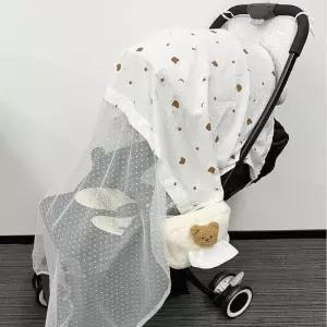 차단커버 유모차용 선쉐이드 햇빛가리개 햇빛 모기장