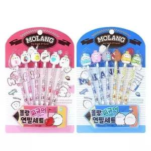 [문구] 초딩연필세트 6본 필기구세트 필기구 B심연필 12개