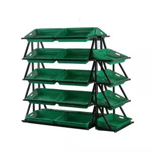 과일 시장 야채가게 진열 매대 바구니 마트 편의점