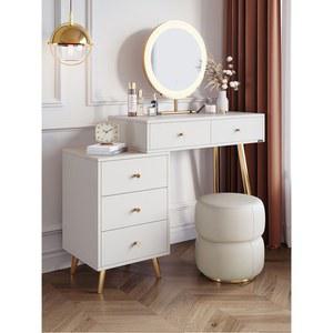 심플 라이트 럭셔리 개폐식 테이블 호텔 레스토랑 TV 바닥 의자 식탁과 현대 원형 드레싱