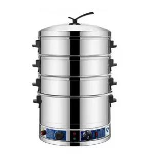 업소용 대용량 스테인레스 전기 찜기 만두 찐빵