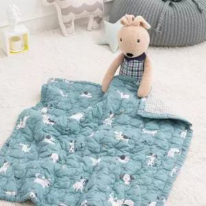 슈마켓 헌트 60수 아사면 워싱 낮잠이불 블루