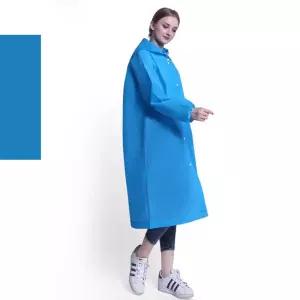 파랑우비  비옷 우의 칼라 우비 단체 행사 패션우비