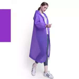 퍼플우비  비옷 우의 칼라 우비 단체 행사 패션우비