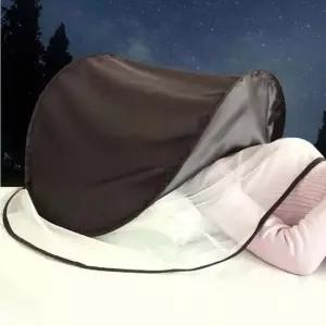 침대 원터치 캠핑 아기 1인용 얼굴 모기장