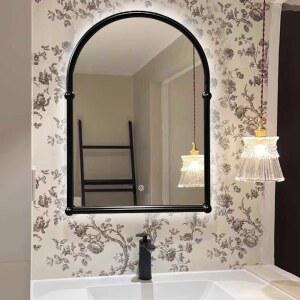 레트로 욕실 벽거울 인테리어 70x110cm 카페 49x67 작은 대형 미러 파우더룸