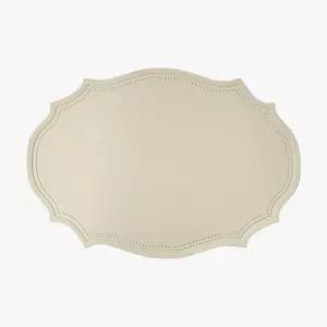 PVC 식탁 방수 매트 아이보리