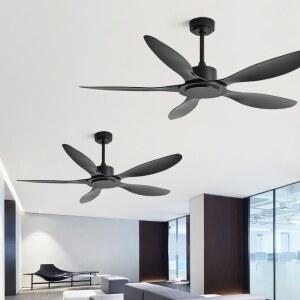 천장 실링팬 천장형 선풍기 인테리어 AE3 램프 흰색 텐트 제공 리모컨 대형 전등