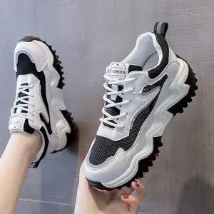 헤이튼 통굽 키높이 메쉬 운동화 SD-250537