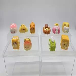 애니멀 브레드 피규어 빵 모양 미니어처 귀여운 소품 10종