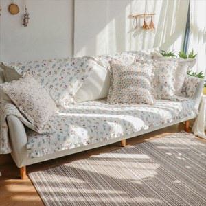 작은 신선한 면화 쿠션 타월 장식 두꺼운 가정용 자수 아마존 포인트 의류