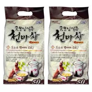 굿모닝 실큐 천마차 50포 국내산천마 아침대용 콘플레이크 X2개