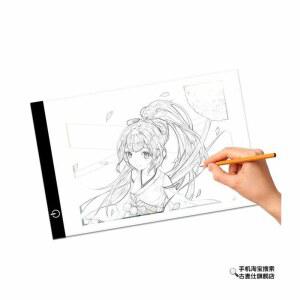 A4 LED 잉패드 비닐 라이트박스 LED라이트박스 USB 모사 일러스트