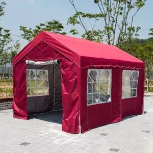 쉘터 접이식 캐노피 캠핑 야외 텐트 그늘막 바람막이 옥상 포장마차 행사용 천막