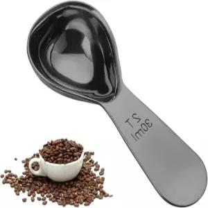 분쇄 커피용 스쿱 계량 스푼 스테인리스 스틸 1큰술 커피(블랙)