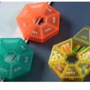 약보관통1개 기본별 요일 요일약통 의료용품 기본별약통 약품보관 병원